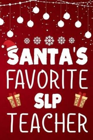Cover of Santa's Favorite SLP Teacher