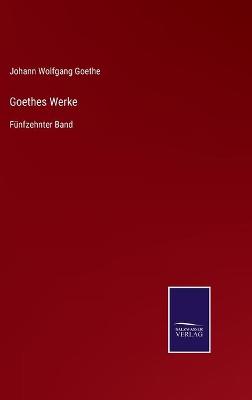 Book cover for Goethes Werke