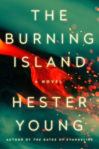 Book cover for The Burning Island