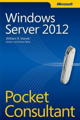 Cover of Windows Server 2012 Pocket Consultant