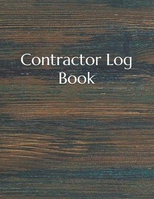 Cover of Contractor Log Book