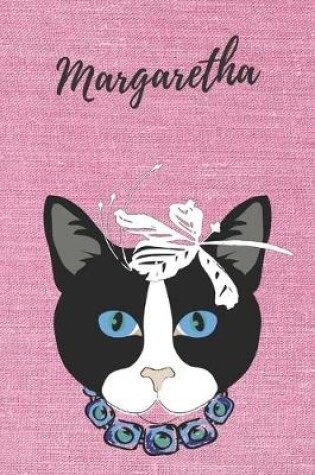 Cover of personalisiertes Notizbuch Katze / Notizheft / Journal / Malbuch / Tagebuch / Kritzelbuch / DIN A5 / Geschenk Margaretha