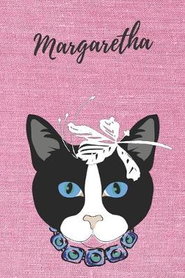 Cover of personalisiertes Notizbuch Katze / Notizheft / Journal / Malbuch / Tagebuch / Kritzelbuch / DIN A5 / Geschenk Margaretha