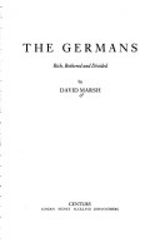 Cover of The Germans