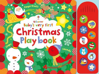 Cover of Baby's Very First Touchy-Feely Christmas Play book