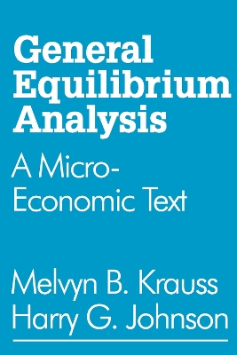 Book cover for General Equilibrium Analysis