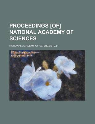 Book cover for Proceedings [Of] National Academy of Sciences