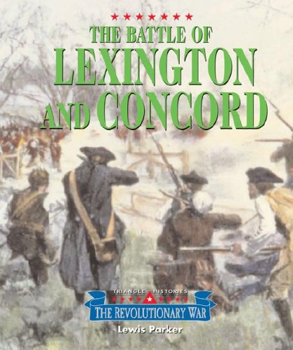 Book cover for The Battle of Lexington and Concord