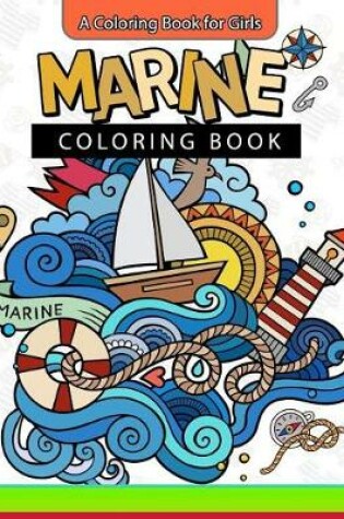 Cover of Marine Coloring Book
