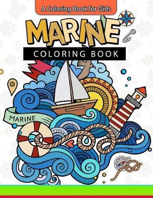 Book cover for Marine Coloring Book