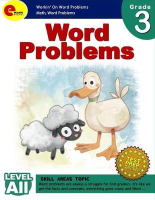 Book cover for Word Problems 3rd Grade