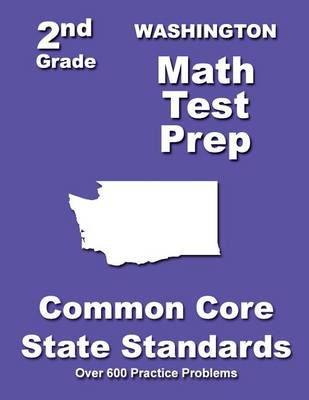 Book cover for Washington 2nd Grade Math Test Prep
