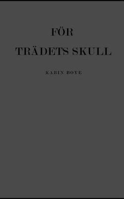 Book cover for För trädets skull