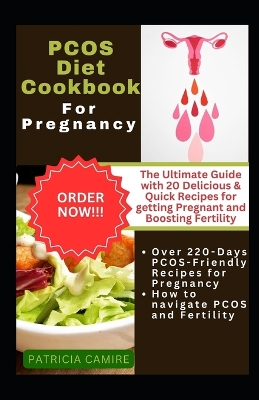 Book cover for Pcos Diet Cookbook for Pregnancy