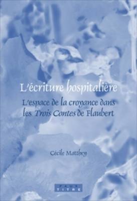 Book cover for L'ecriture hospitaliere