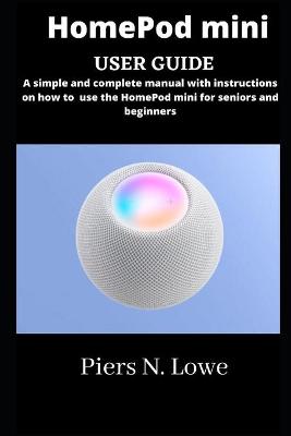 Book cover for HomePod mini user guide
