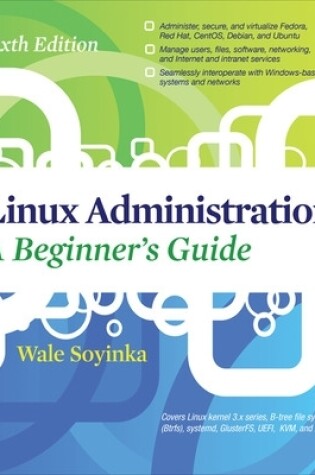 Cover of Linux Administration: A Beginners Guide, Sixth Edition