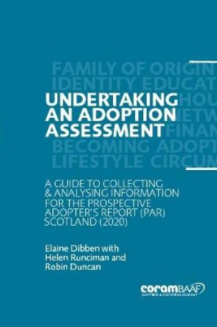 Cover of Undertaking an Adoption Assessment in Scotland