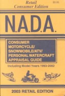 Cover of NADA Motorcycle, Snowmobile, Atv, Personal Watercraft Appraisal Guide