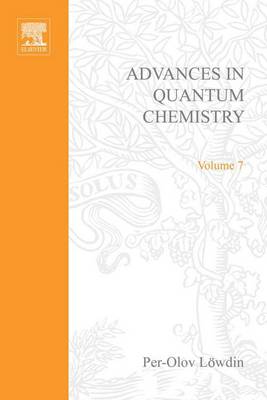 Cover of Advances in Quantum Chemistry Vol 7