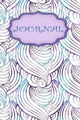 Book cover for Purple Vibrant Wave Journal