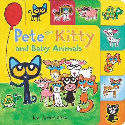 Book cover for Pete the Kitty and Baby Animals