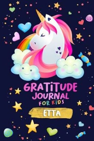 Cover of Gratitude Journal for Kids Etta