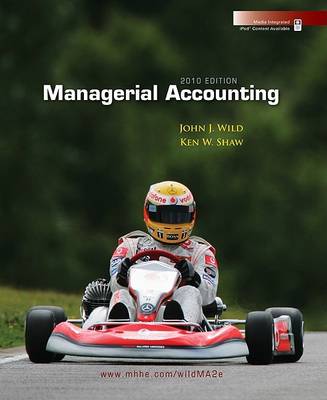 Book cover for Managerial Accounting 2010 Edition