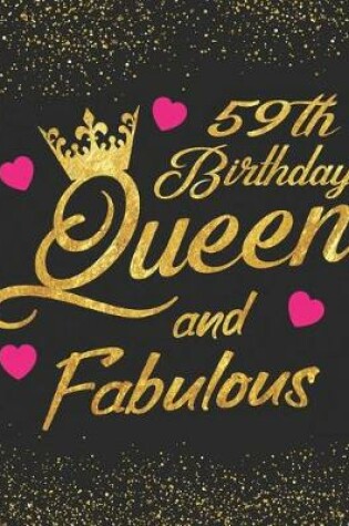 Cover of 59th Birthday Queen and Fabulous
