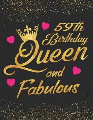 Book cover for 59th Birthday Queen and Fabulous
