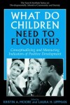 Book cover for What Do Children Need to Flourish?