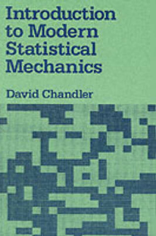 Cover of Introduction to Modern Statistical Mechanics