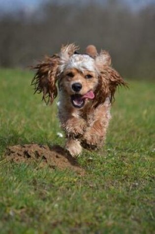 Cover of Cute American Cocker Spaniel Running Journal