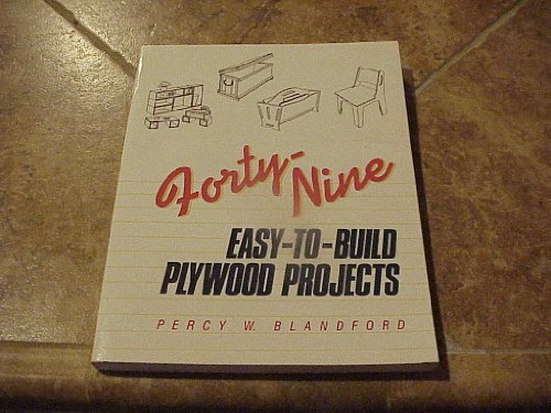 Book cover for Forty-nine Easy to Build Plywood Projects