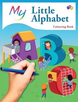 Book cover for My Little Alphabet Colouring Book