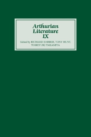 Cover of Arthurian Literature IX