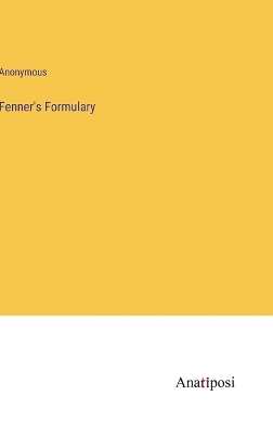 Book cover for Fenner's Formulary
