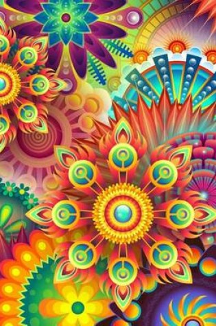 Cover of Colorful Abstract Flower Gears