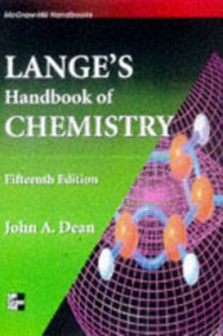 Cover of Lange's Handbook of Chemistry