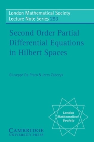 Cover of Second Order Partial Differential Equations in Hilbert Spaces