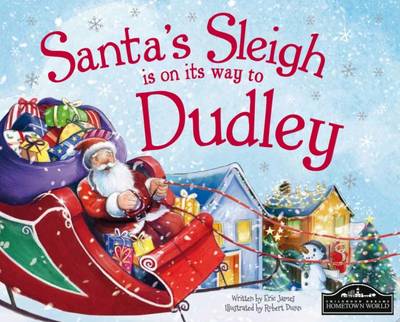 Book cover for Santa's Sleigh is on its Way to Dudley