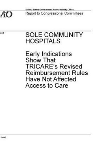 Cover of Sole Community Hospitals