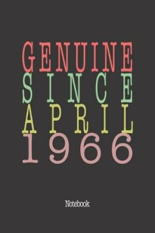 Cover of Genuine Since April 1966