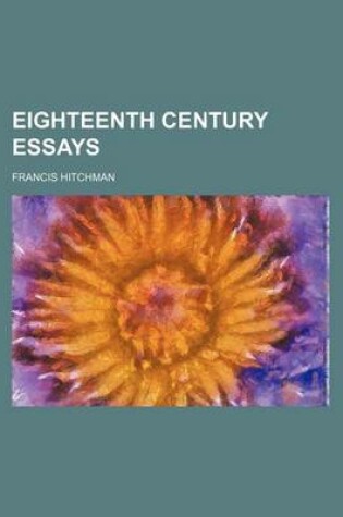 Cover of Eighteenth Century Essays