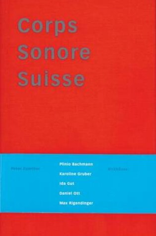 Cover of Corps Sonore Suisse