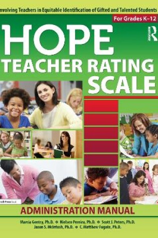 Cover of HOPE Teacher Rating Scale