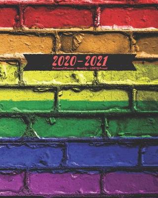 Book cover for 2020-2021 Personal Planner - Monthly - LGBTQ Proud