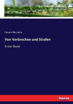 Book cover for Von Verbrechen und Strafen