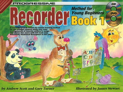 Book cover for Progressive Recorder Book 1