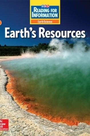 Cover of Reading for Information, Approaching Student Reader, Earth - Earth's Resources, Grade 6